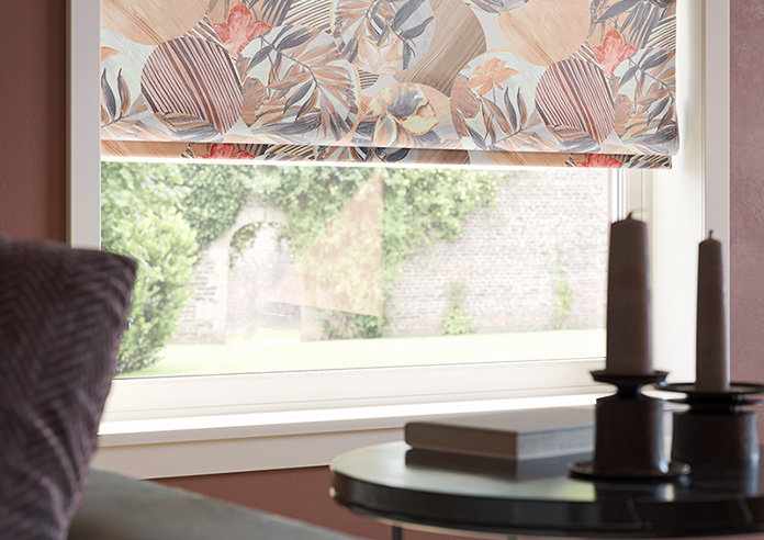 Osaka, Mandarin - Twist&Fit Roman Blind - Image 5